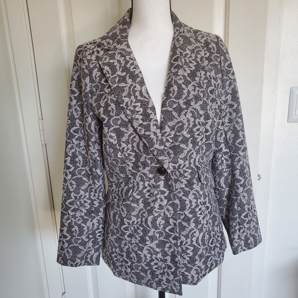 Jacquard Blazer